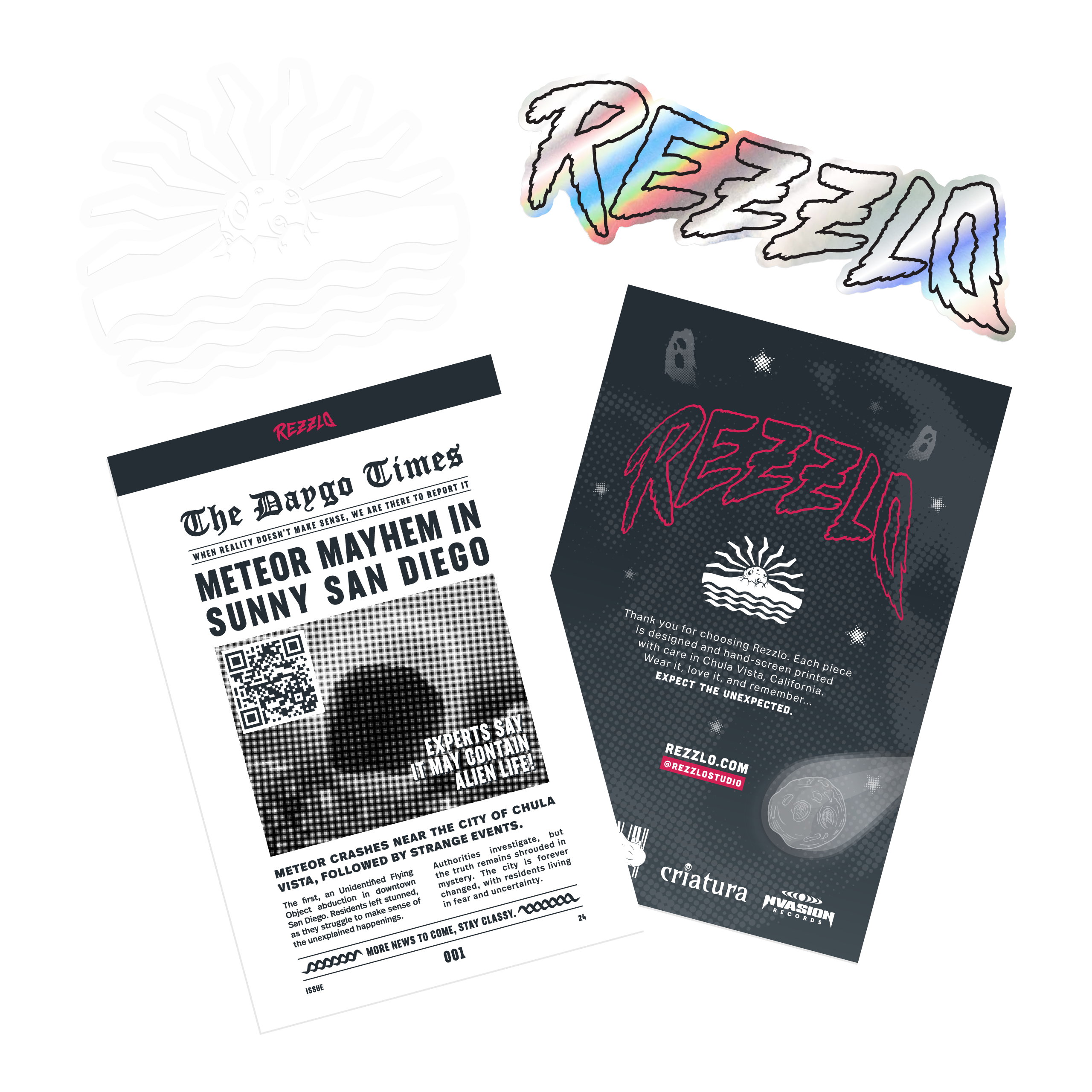 The Daygo Times Sticker Pack